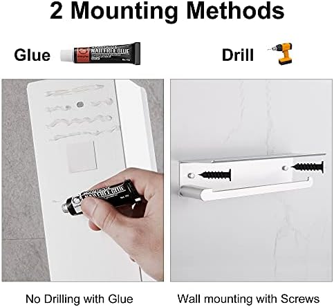 DUFU Paper Towel Holder Wall Mount - Image 4