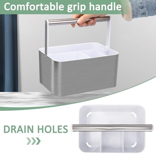 BYUNER Plastic Shower Caddy Dorm - Image 3