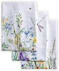 Maison d' Hermine Kitchen Towels Set of 3 Reusable 100% Cotton 27.50" x 20" by MaisondHermine