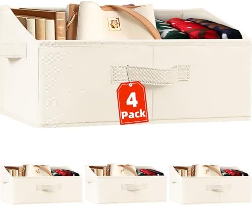Criusia Closet Organizers Bins 4 Pack by Criusia