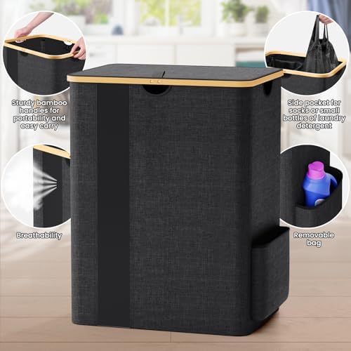 BlissTotes 150L Laundry Basket Hamper - Image 3