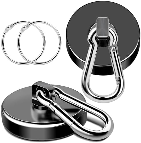 MIKEDE Magnetic Hooks Heavy Duty 200LBS+ Powerful Magnet Hook Cruise by MIKEDE