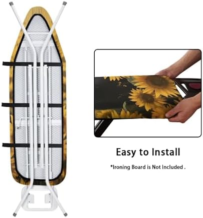 Ironing Board Cover, Pretective Covers 15 x 54 Iron Board Covers Sunflower and - Image 4