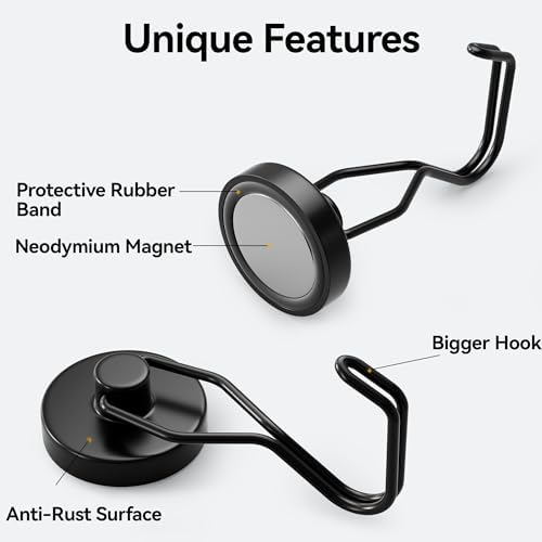 100lbs Magnetic Hooks Heavy Duty Neodymium Magnet - Image 2