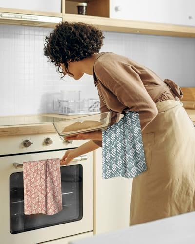 Miss Adola 2 Pack 150GSM Flour Sack Kitchen Towels, Botanical Flower - Image 6