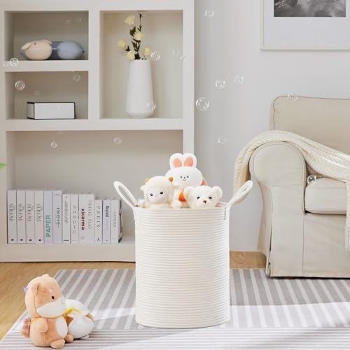 VIPOSCO 53L Tall Woven Laundry Basket Hamper - Image 2