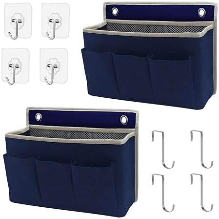 2-Pack Wall Hanging Organizer Bag/Hanging Baskets by Someteth