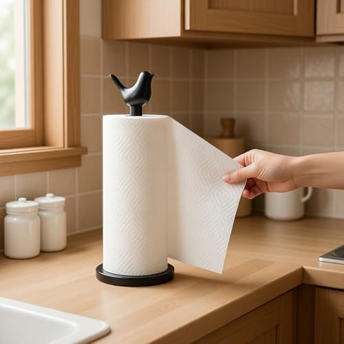 Bird Paper Towel Holder Kitchen Decor Detachable Paper Towel Holder Stainless - Image 5