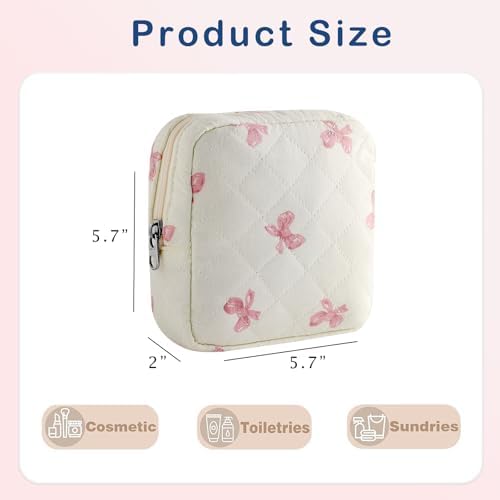 RSRSLEII Mini Quilted Makeup Pouch - Image 2