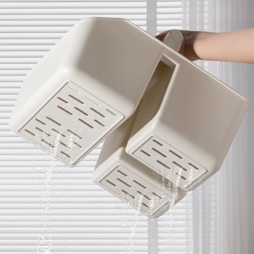rejomiik Plastic Shower Caddy, Portable Basket - Image 4