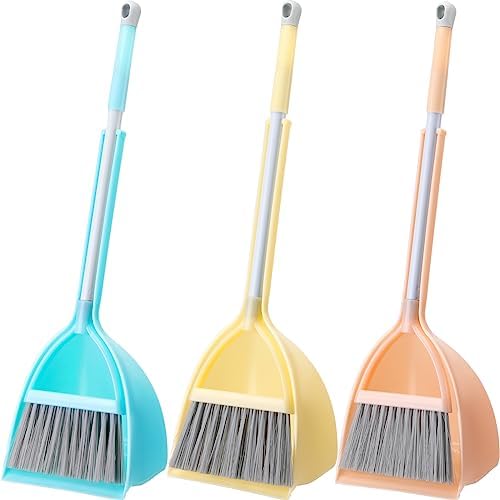 Roshtia 3 Pcs Mini Broom and Dustpan Set by Roshtia