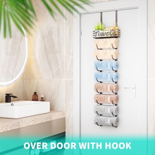 HapiRm Towel Racks for Bathroom Storage - Image 4