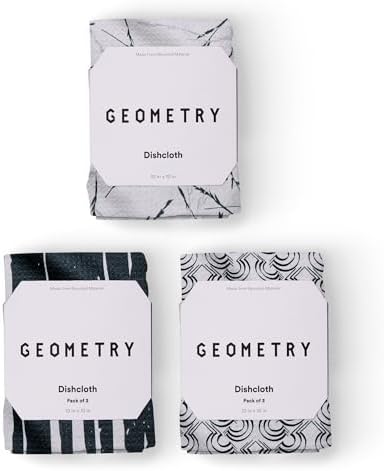 GEOMETRY Kitchen Dish Cloths by GEOMETRY