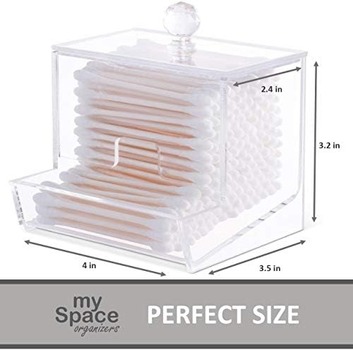My Space Organizers Acrylic Qtip Holder - Image 4