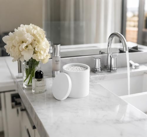 Qtip Holder Dispenser, Bathroom Jar - Image 4