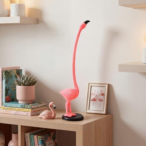 Maxdot Pink Flamingo Paper Towel Holder 18.7'' Cast Iron Paper Towel Holder - Image 3