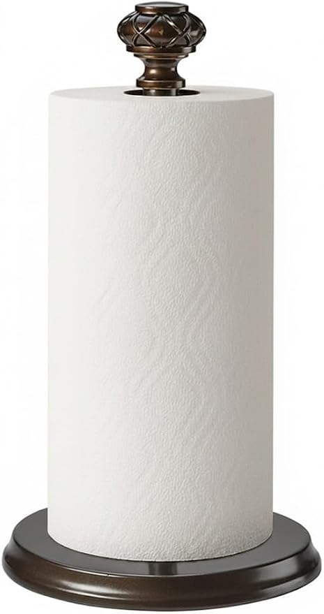 Paper Towel Holder Stand for Countertop, Decorative Freestanding by HOLDN%E2%80%99STORAGE