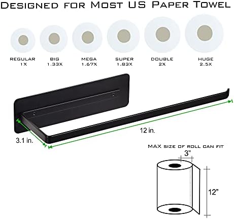 EASTTOWEST Magnetic Paper Towel Holder, Heavy Duty Strong Magnet Backing - Image 6
