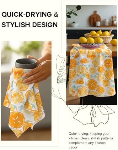 Miss Adola 150GSM Flour Sack Kitchen Towels Set of 2 - Image 5