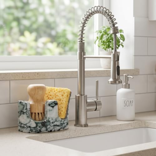 Jade Green Marble Sponge Holder - Image 3