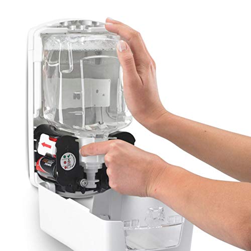 GOJO LTX-12 Touch-Free Foam Hand Soap Dispenser White 1ct - Image 2