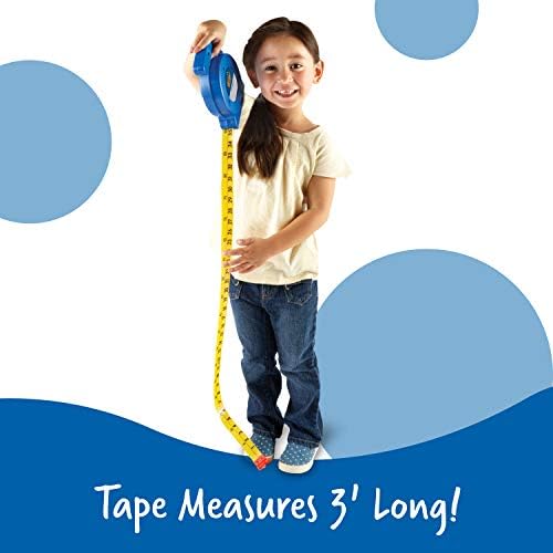 Learning Resources Pretend Play 3" Long Tape Measure - Image 3