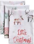 Maison d' Hermine Kitchen Towels Set of 3 Reusable 100% Cotton 27.50" x 20" by MaisondHermine