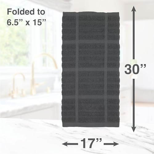 All-Clad Solid Kitchen Towels: Highly Absorbent, Super Soft Long Lasting - Image 3