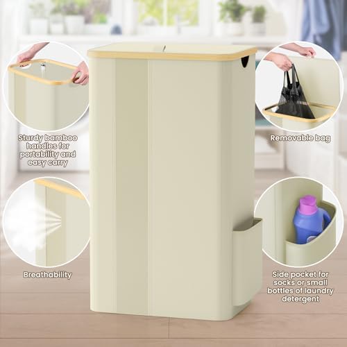 BlissTotes 100L Laundry Basket Hamper - Image 4