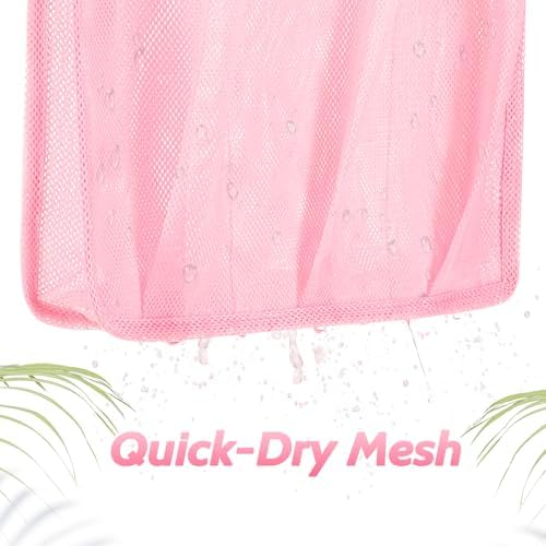 famichan Mesh Shower Caddy Portable, Gym Travel Camp Dorm Room Essentials - Image 6