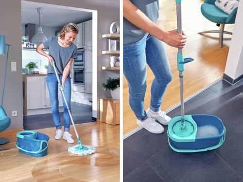 Leifheit Clean Twist Disc Mop Ergo Mop and Bucket, Floor Mop - Image 3