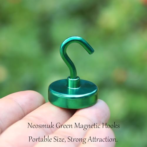 Neosmuk Magnetic Hooks, 85lb Heavy Duty, 10 Pack - Image 2