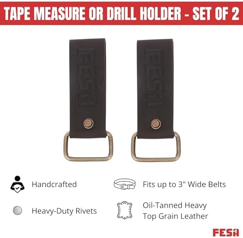FESA Leather Tape Measure Holder - Image 2