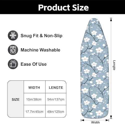 BVBOX Ironing Board Cover, Standard Size Iron Board Covers - Image 3