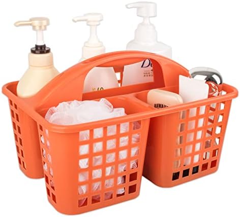 Portable Shower Caddy Basket Plastic Storage Basket by JiatuA