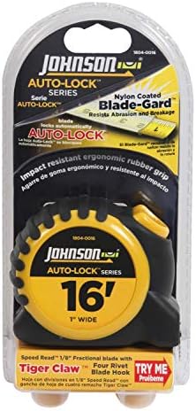 Johnson Level & Tool 1804-0016 Auto-Lock Power Tape, 1 Tape - Image 2