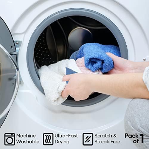Superio Microfiber Squeegee Towel Extra Large Miracle Cloth 20 x 30 Streak Free - Image 5