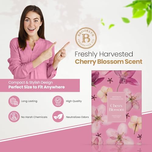 Brooklyn Fragrance Co. Spring Florals Sachet Bags – Cherry Blossom Scented - Image 2