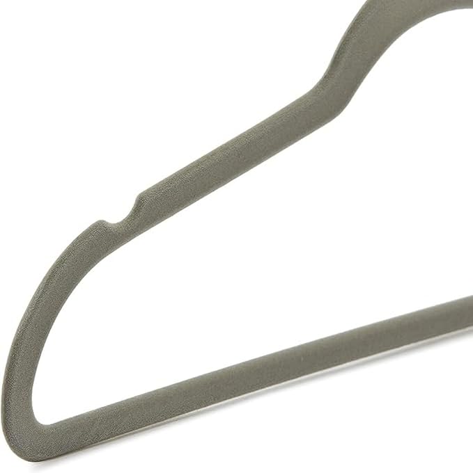 Amazon Basics Slim Velvet Non-Slip Space Saving Suit Clothes Hangers - Image 4