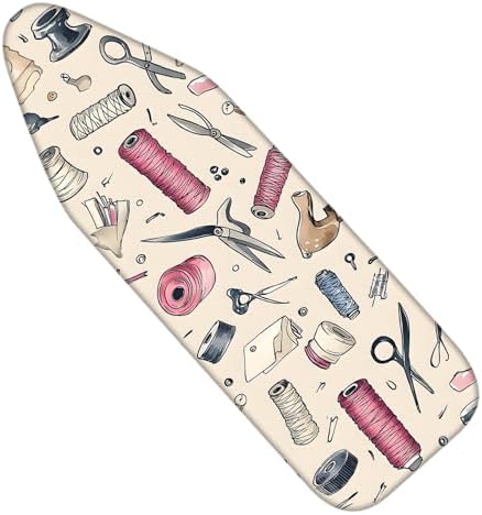 Nuxovilar Sewing Tools Cotton Ironing Board Cover 15x54 Fabric by Nuxovilar