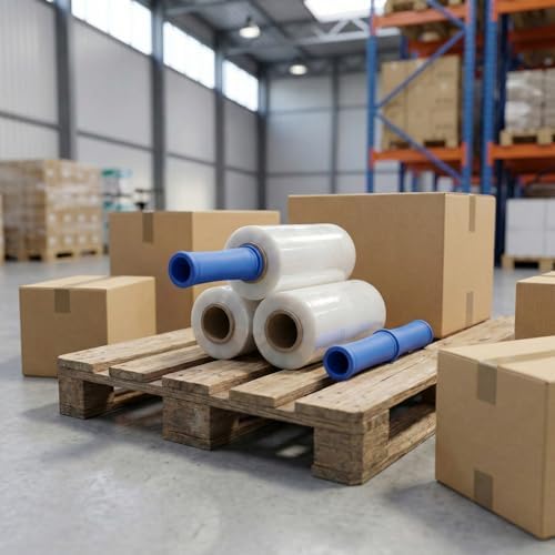 4 Pack Stretch Wrap for Moving, 5 Inch x 1000ft 80 Gauge, Heavy Duty Clear - Image 7