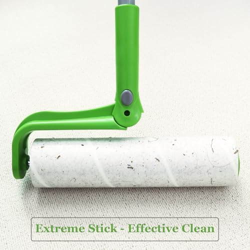 10 inch Mega All-Purpose Pet Hair Lint Roller Refills Compatible - Image 5