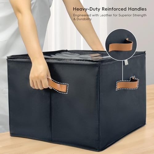 Shoe Organizer Box 2 Pack, Shoe Storage Organizer - Image 6
