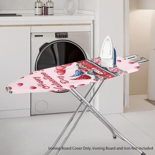 Gnome Ironing Board Cover Love Heart Standard Size 15 x 54 Stain Resistant - Image 2