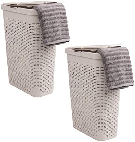 Mind Reader 40L Slim Laundry Hamper by MindReader