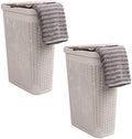 Mind Reader 40L Slim Laundry Hamper by MindReader