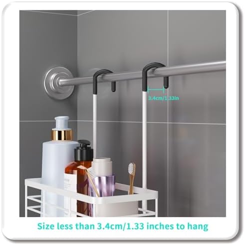 HapiRm Hanging Shower Caddy Organizer - Image 5