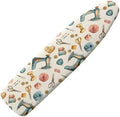 Sewing Machine Ironing Board Cover, Stain Resistant Needle and Thread Button by Daulesho