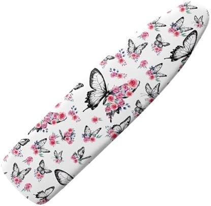 Butterfly Ironing Board Covers Standard Size Non-Slip Thick Ironing Board by KUIFORTI