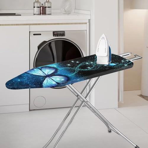 Flashideas Blue Butterfly Print Ironing Board Cover - Image 2